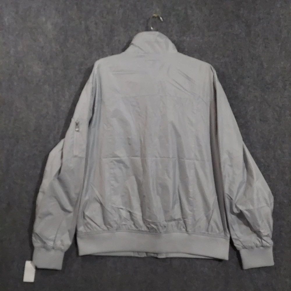 Weatherproof Regatta Jacket Mens XL Gray Windbreaker Water‎ Repellent Nautical